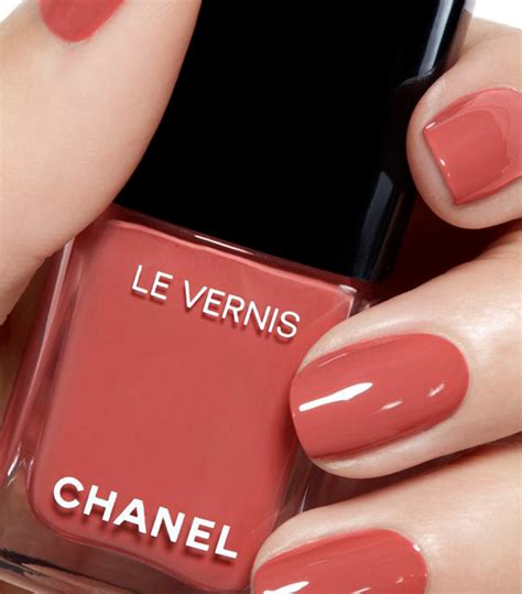 chanel nail polish rouge cuir|Chanel nail polish new dawn.